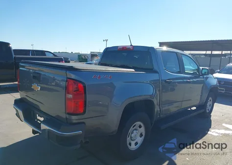 2020 Chevrolet Colorado 4Wd Short Box Wt from USA, damaged, VIN 1GCGTBENXL1201229